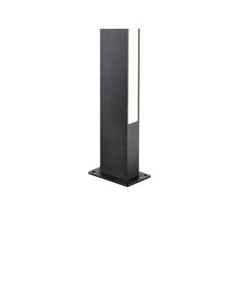 LOTUS * BOLARDO 60CM IP65 10W 3000K GRIS OSCURO